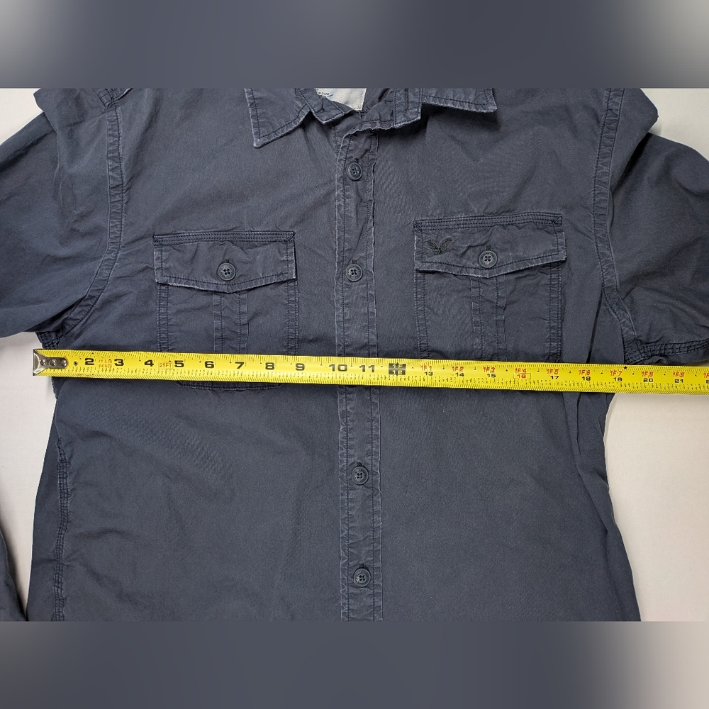 American Eagle Men's Vintage Fit Button Up - Picture 6 of 12